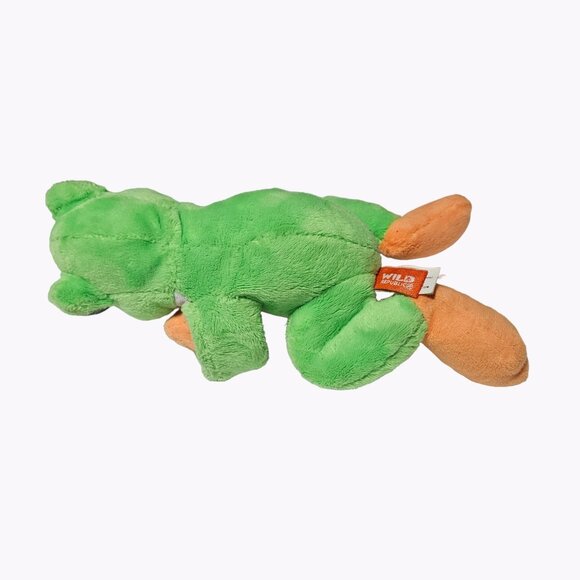 Wild Republic Huggers Red Eyed Tree Frog 8 in Plush Slap Bracelet Stuffed Animal - Picture 4 of 7